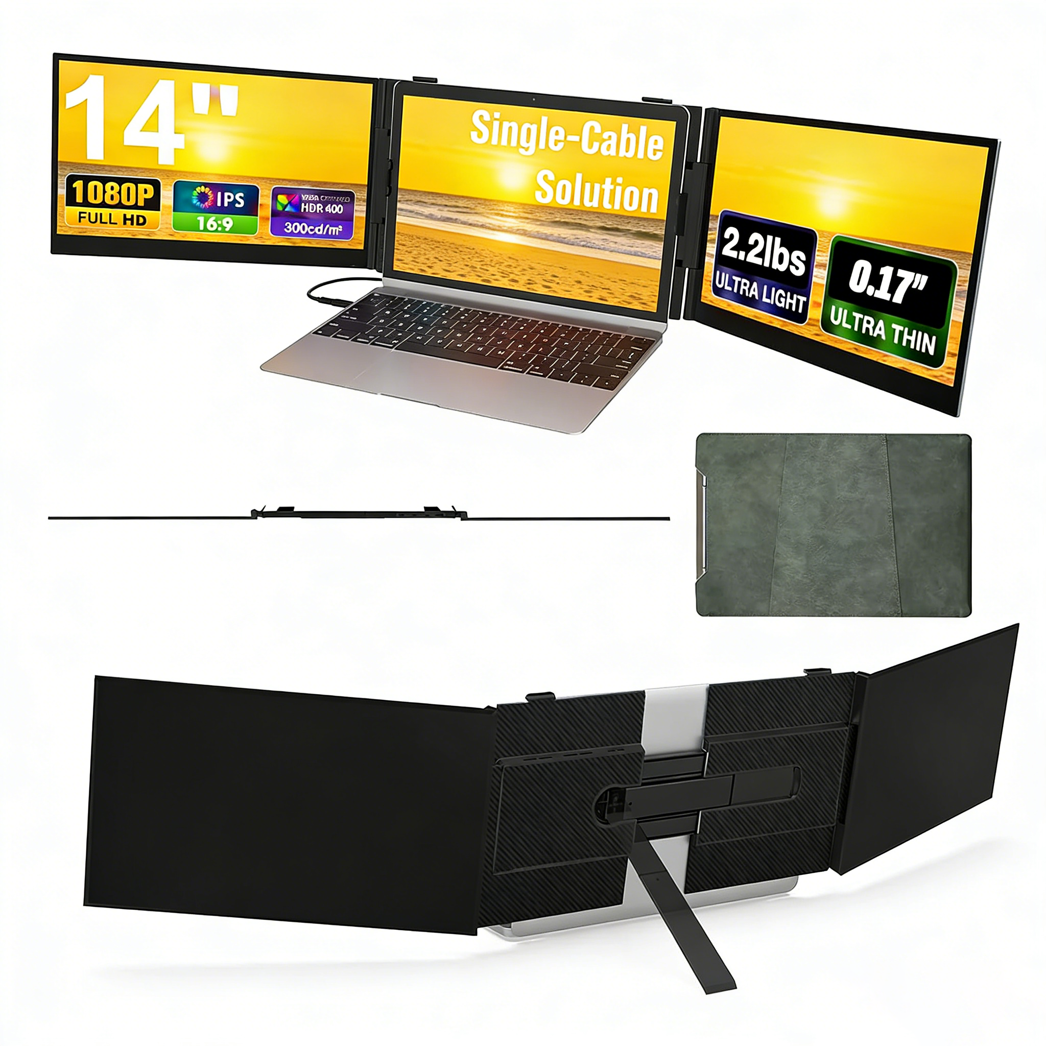 Electronics And Gadgets With C - Consumer Electronics Laptop Screen Extender 2-Screen