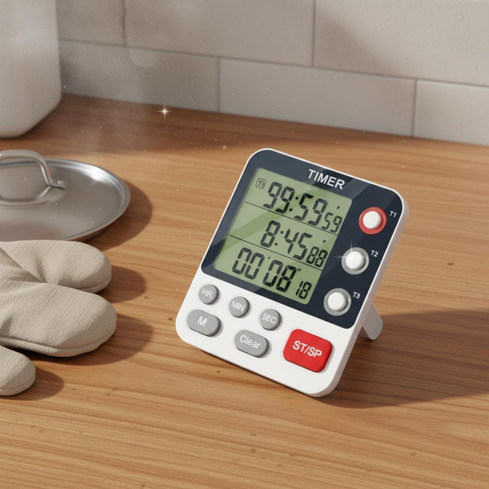 Electronics And Gadgets K - 3 Function Timer Memory Function Triple