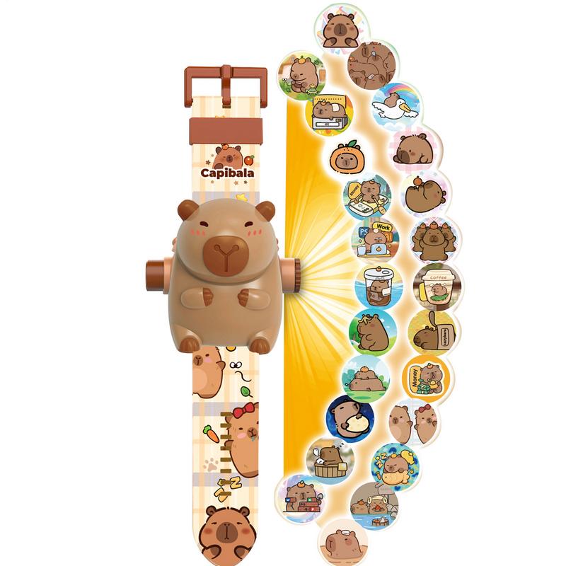 New Gadgets Electronic - Capybara Projection Electronic Watch Cartoon Watch
