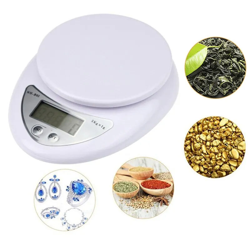 5kg/1g Electronic Scales Porta - Kitchen Electronics Gadgets 评论和价格