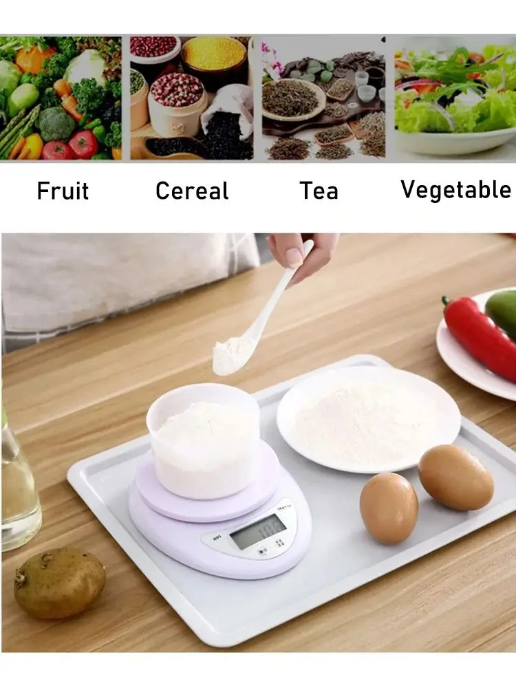 5kg/1g Electronic Scales Porta - Kitchen Electronics Gadgets 评论和价格