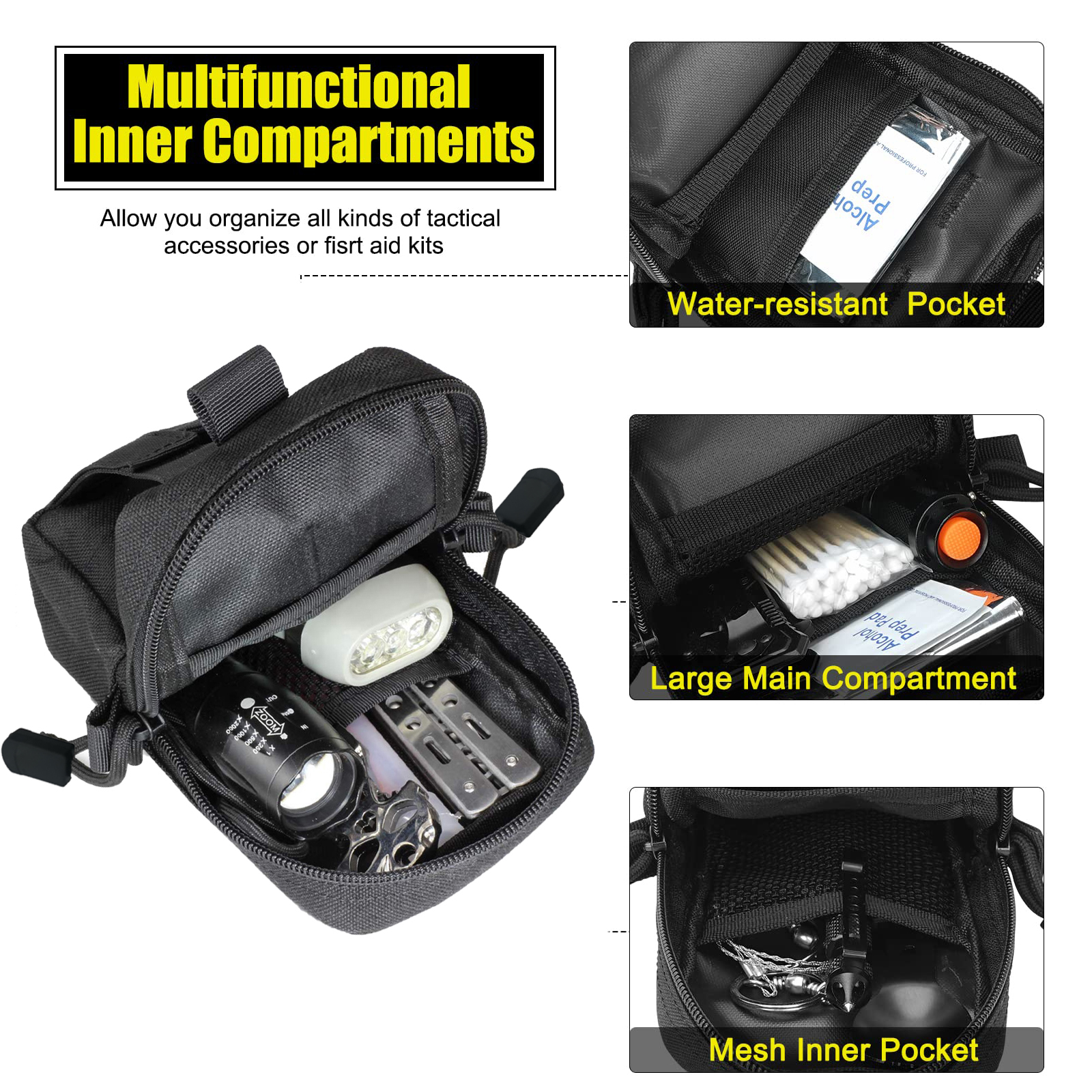 Tactical Molle Pouch Waist Bag - Electronic Gadgets 评论和价格