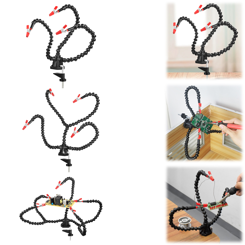 Desk Clamp Soldering Third Han - Electronic Gadgets 评论和价格