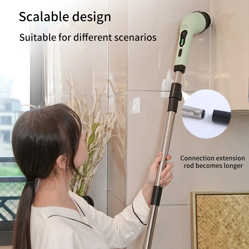 9-in-1 Electric Cleaning Brush - Kitchen Electronics Gadgets 评论和价格