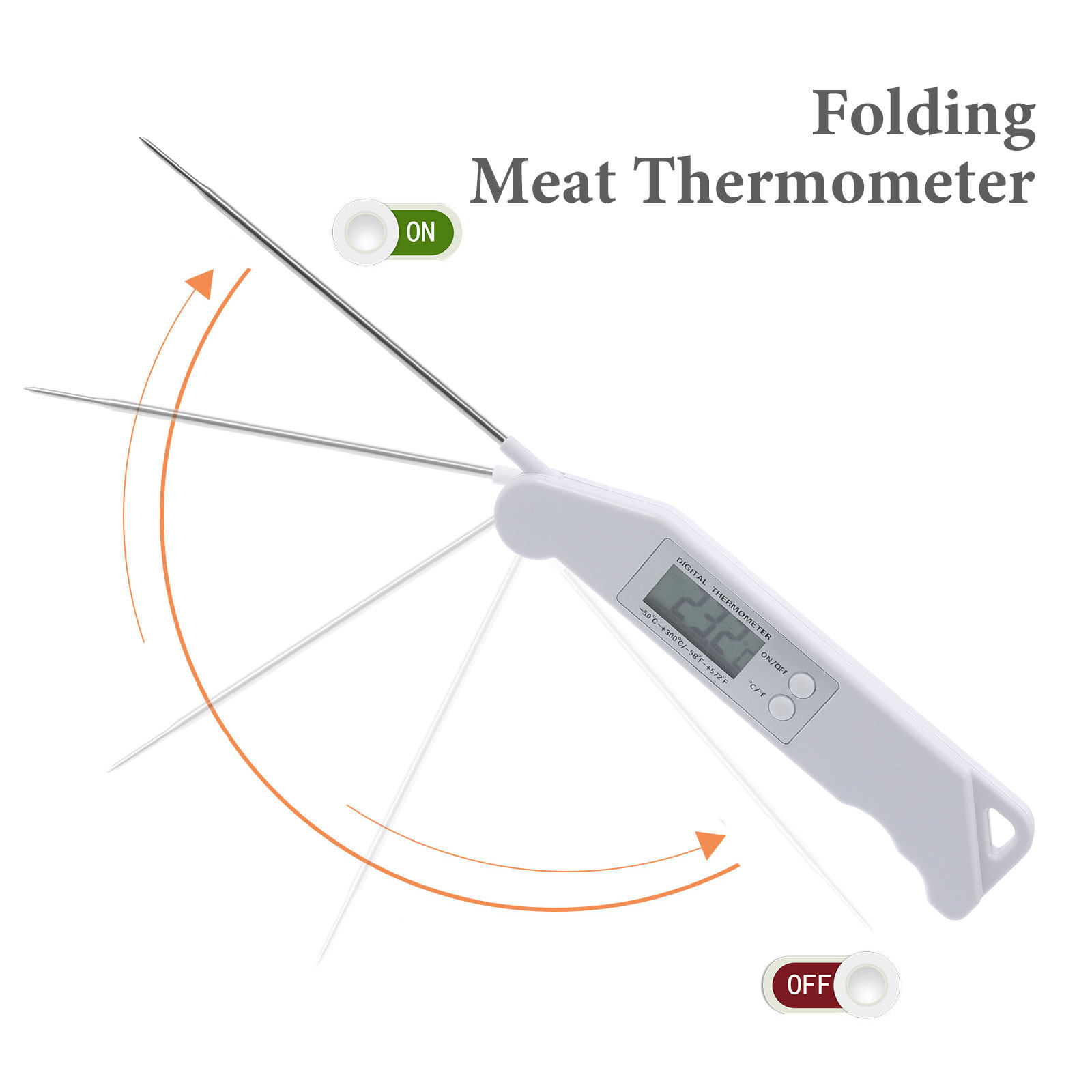 Folding Electronic Thermometer - Electronic Gadgets 评论和价格
