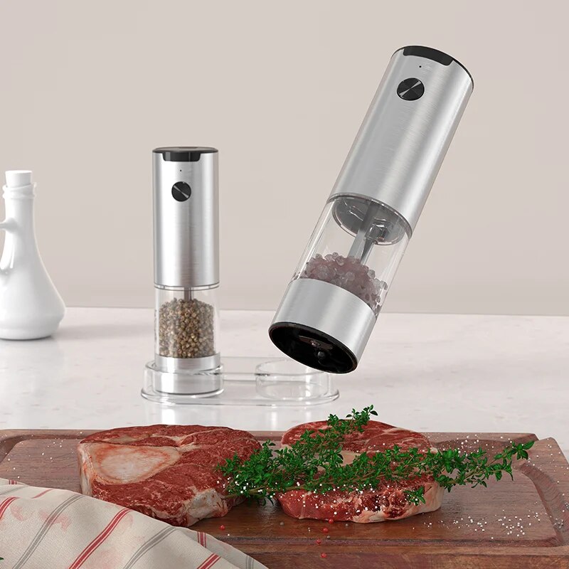 Electric Automatic Mill Pepper - Kitchen Electronics Gadgets 评论和价格